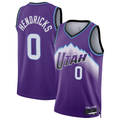 Fenge U.Jazz #0 Taylor Hendricks Purple Swingman Jerseys - Icon Edition
