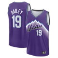 Fenge U.Jazz #19 Ace Bailey Fanatics Purple Fast Break Replica Jerseys - Icon Edition