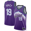 Fenge U.Jazz #19 Ace Bailey Purple Swingman Jerseys - Icon Edition