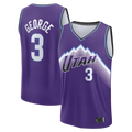 Fenge U.Jazz #3 Keyonte George Fanatics Purple Fast Break Replica Jerseys - Icon Edition