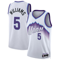 Fenge U.Jazz #5 Cody Williams White Swingman Jerseys - Association Edition