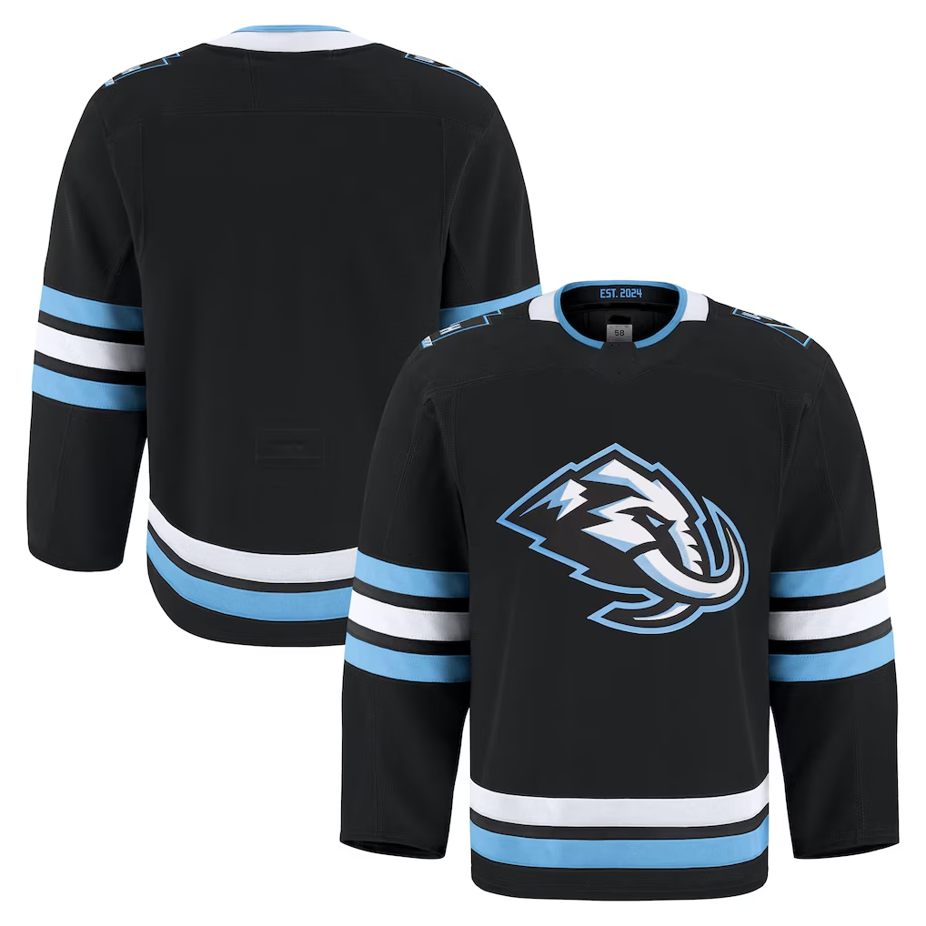 Fenge U.Mammoth Black Home Authentic Pro Jerseys