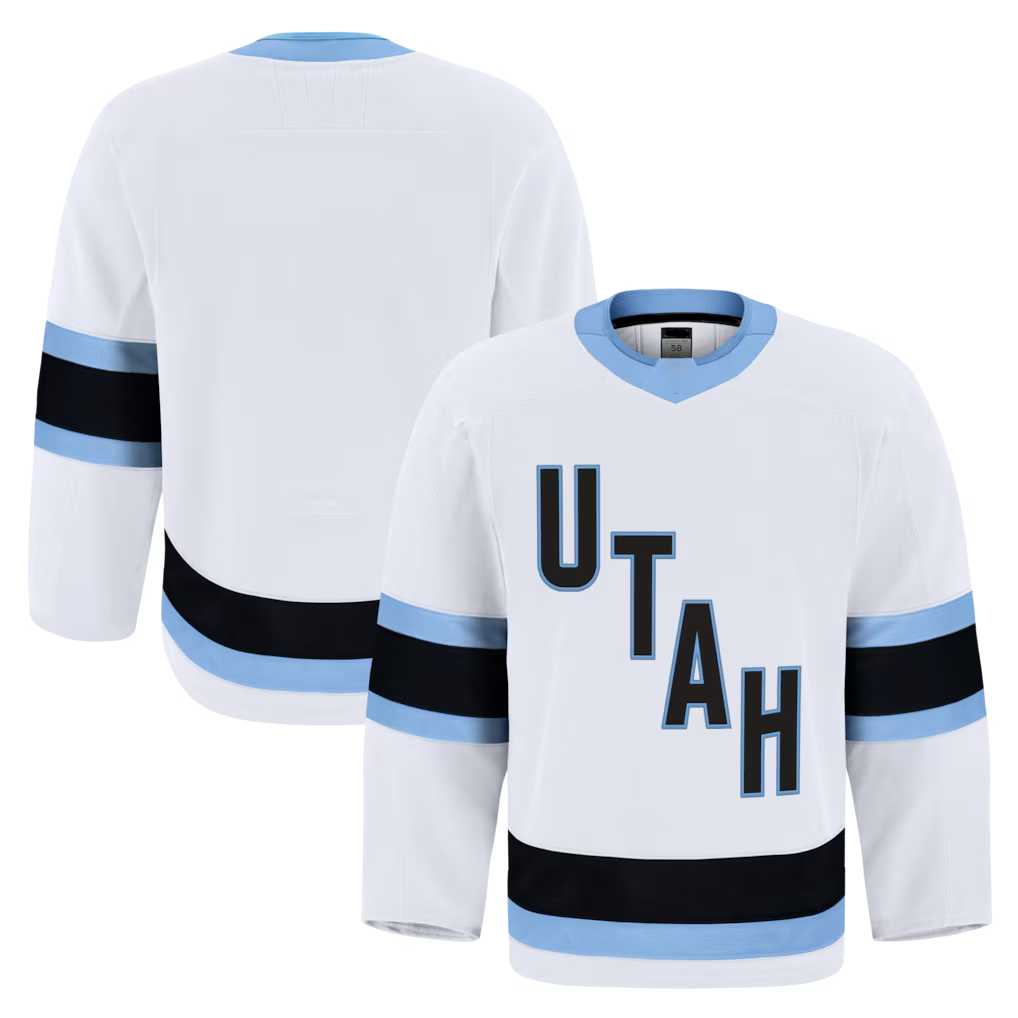 Fenge U.Mammoth White Away Authentic Pro Jerseys