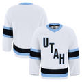 Fenge U.Mammoth White Away Authentic Pro Jerseys