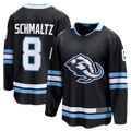 Fenge U.Mammoth #8 Nick Schmaltz Black Home Breakaway Player Jerseys