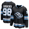 Fenge U.Mammoth #98 Mikhail Sergachev Black Home Breakaway Player Jerseys