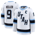 Fenge U.Mammoth #9 Clayton Keller White Away Premium Player Jerseys