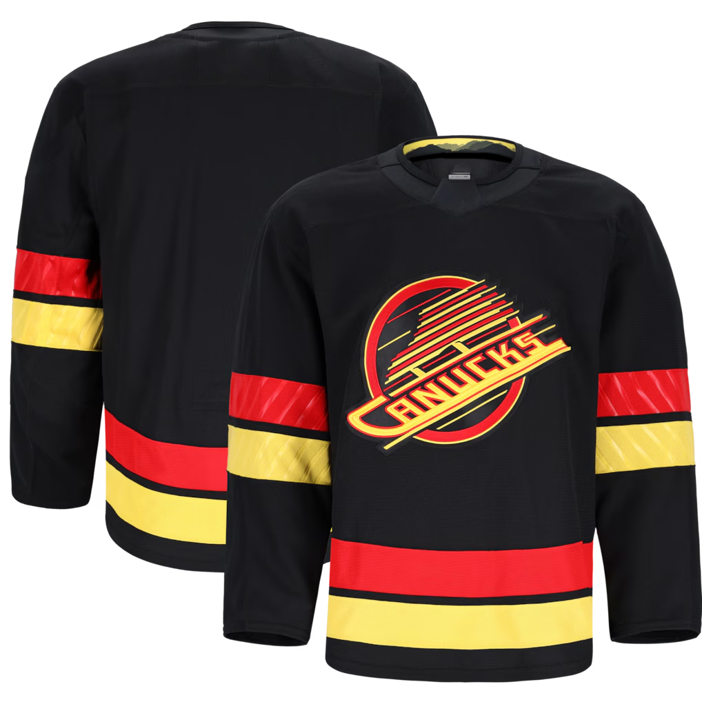 Fenge V.Canucks Black Alternate Authentic Pro Jerseys