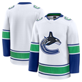 Fenge V.Canucks White Away Premium Jerseys