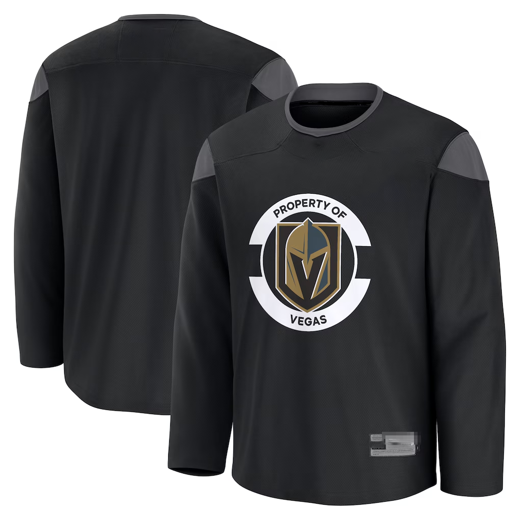 Fenge V.Golden Knights Black Practice Jerseys