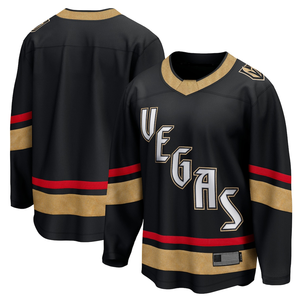 Fenge V.Golden Knights Black Special Edition 2.0 Breakaway Blank Jerseys
