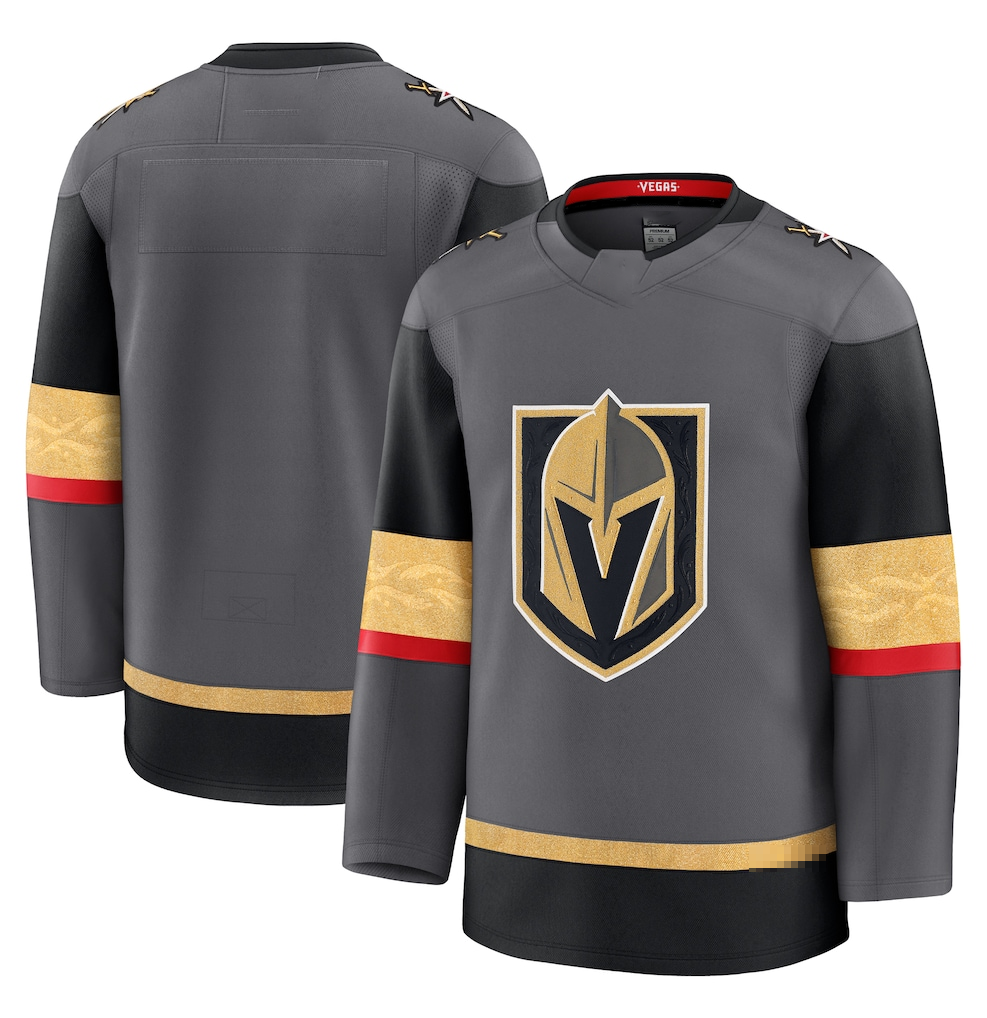 Fenge V.Golden Knights Gray Alternate Premium Jerseys