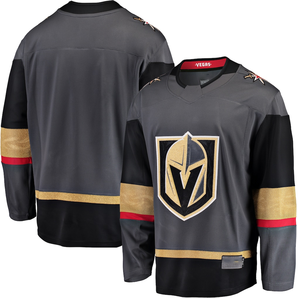 Fenge V.Golden Knights Gray Breakaway Alternate Jerseys