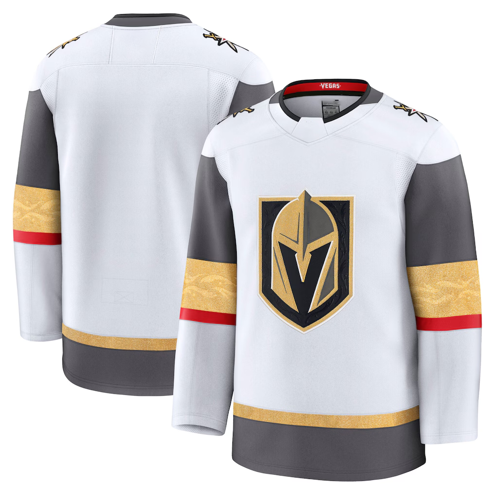 Fenge V.Golden Knights White Away Premium Jerseys
