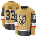 Fenge V.Golden Knights #33 Adin Hill Gold Home Breakaway Jerseys