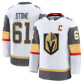 Fenge V.Golden Knights #61 Mark Stone White Away Premium Jerseys