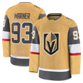 Fenge V.Golden Knights #93 Mitch Marner Gold Home Premium Jerseys