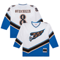 Fenge W.Capitals #8 Alexander Ovechkin Mitchell & Ness White 2005-06 Power Play Jerseys