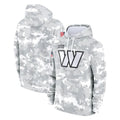 Fenge W.Commanders Arctic Camo Limited Salute to Service Pullover Hoodies Game Blank Player Stitched Jerseys