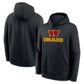 Fenge W.Commanders Black Pullover Hoodies Home Game Blank Player Stitched Jerseys