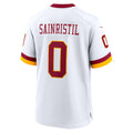 Fenge W.Commanders #0 Mike Sainristil Player White Game Stitched Jerseys