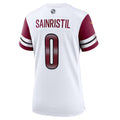 Fenge W.Commanders #0 Mike Sainristil Player White Home Game Stitched Jerseys
