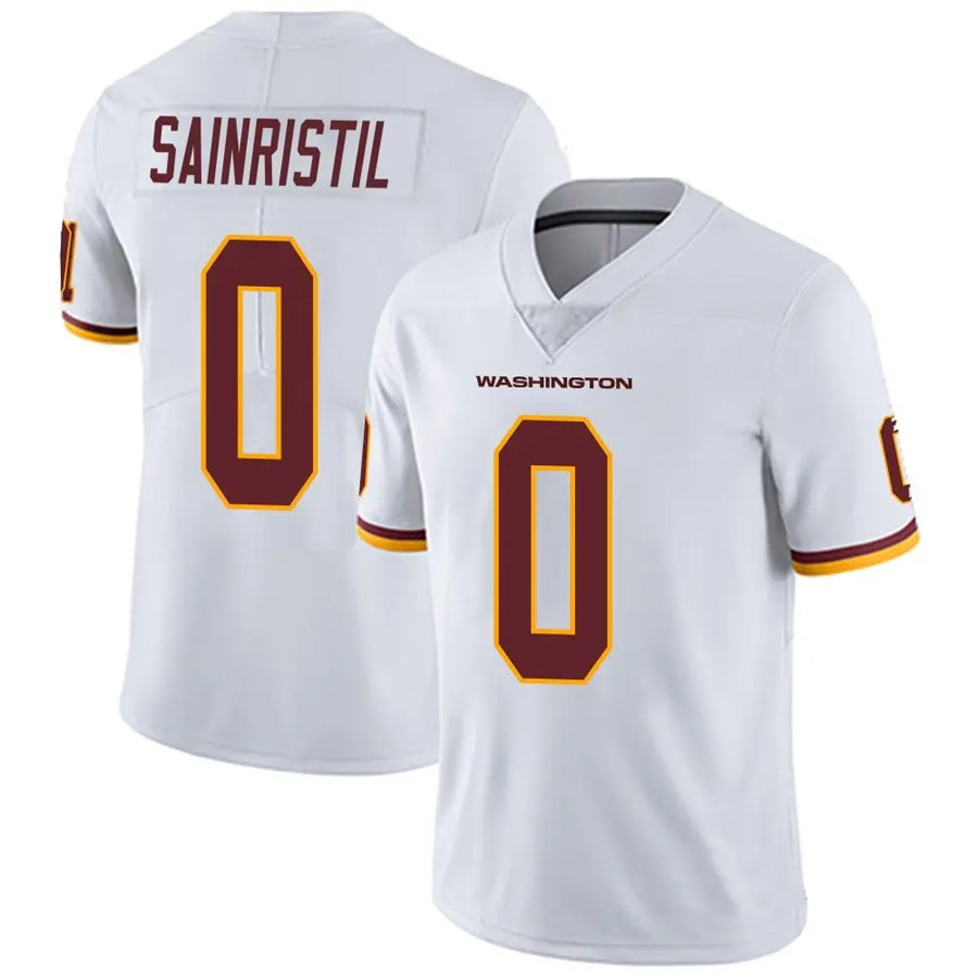 Fenge W.Commanders #0 Mike Sainristil Player White Vapor Untouchable Limited Stitched Jerseys