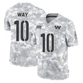Fenge W.Commanders #10 Tress Way Player Arctic Camo Limited Salute To Service Home Game Stitched Jerseys