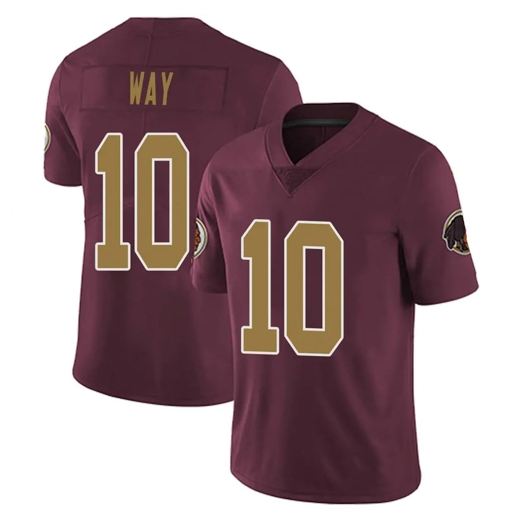 Fenge W.Commanders #10 Tress Way Player Burgundy Alternate Vapor Untouchable Home Game Stitched Jerseys