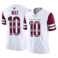 Fenge W.Commanders #10 Tress Way Player White Limited Vapor Home Game Stitched Jerseys