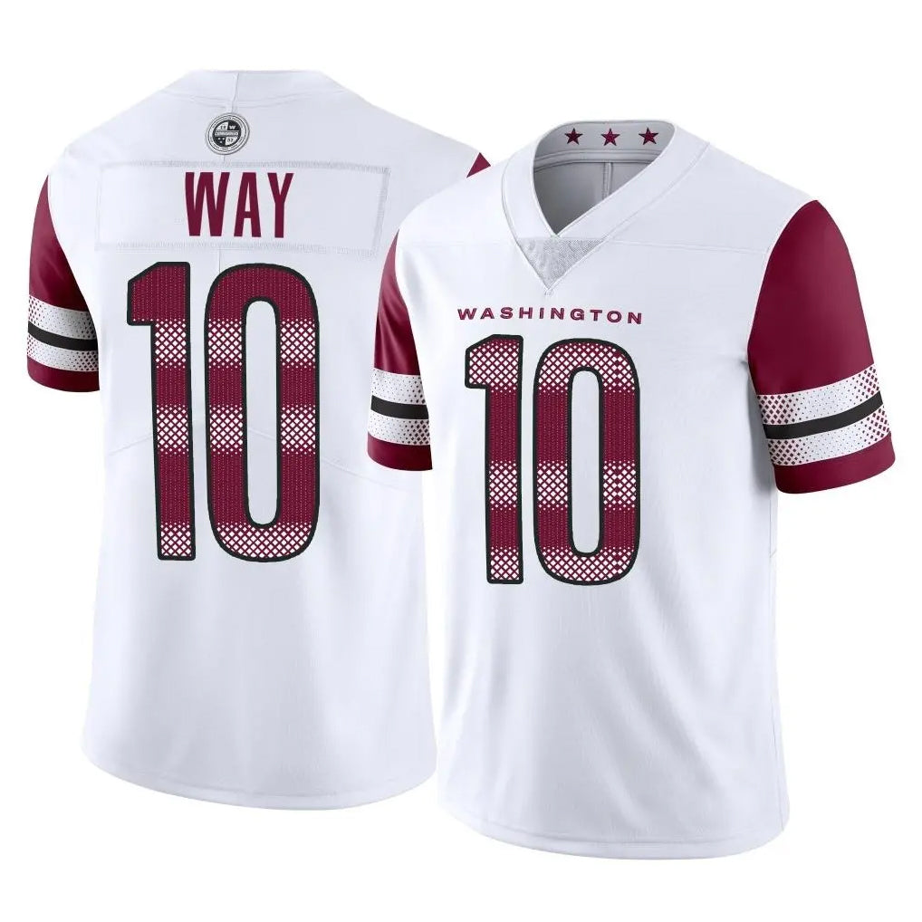 Fenge W.Commanders #10 Tress Way Player White Limited Vapor Home Game Stitched Jerseys