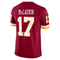Fenge W.Commanders #17 Terry McLaurin Burgundy Team Vapor F.U.S.E. Stitched Limited Jerseys