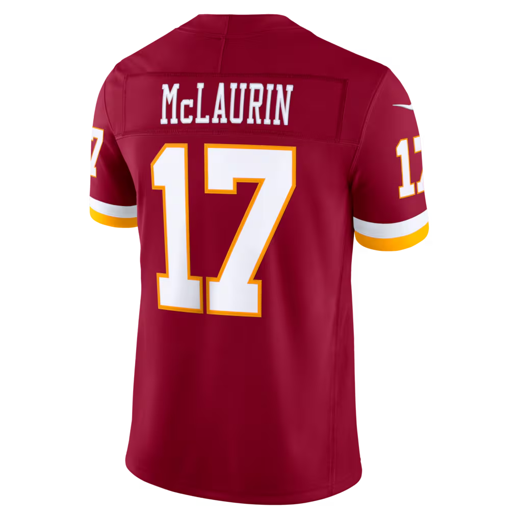 Fenge W.Commanders #17 Terry McLaurin Burgundy Team Vapor F.U.S.E. Stitched Limited Jerseys