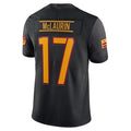 Fenge W.Commanders #17 Terry McLaurin Player Black Vapor Limited Stitched Jerseys