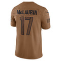 Fenge W.Commanders #17 Terry McLaurin Player Brown Salute To Service Limited Stitched Jerseys