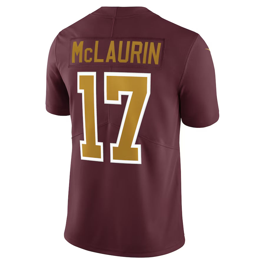 Fenge W.Commanders #17 Terry McLaurin Player Burgundy Alternate Vapor Limited Stitched Jerseys