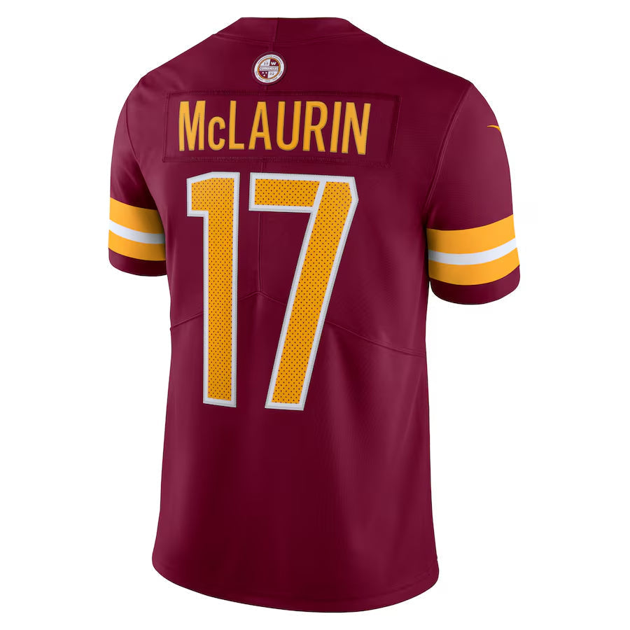 Fenge W.Commanders #17 Terry McLaurin Player Burgundy Vapor Limited Stitched Jerseys
