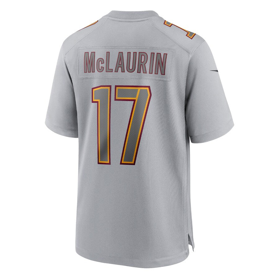 FengeW.Commanders #17 Terry McLaurin Player Gray Fashion Game Stitched Jerseys