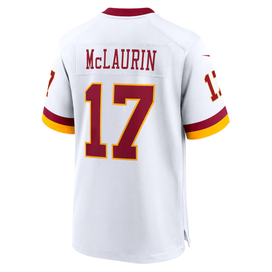 Fenge W.Commanders #17 Terry McLaurin Player White Home Game Stitched Jerseys