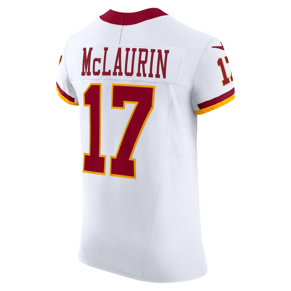 Fenge W.Commanders #17 Terry McLaurin White Alternate 2 Super Bowl Era Vapor F.U.S.E. Elite Stitched Jerseys