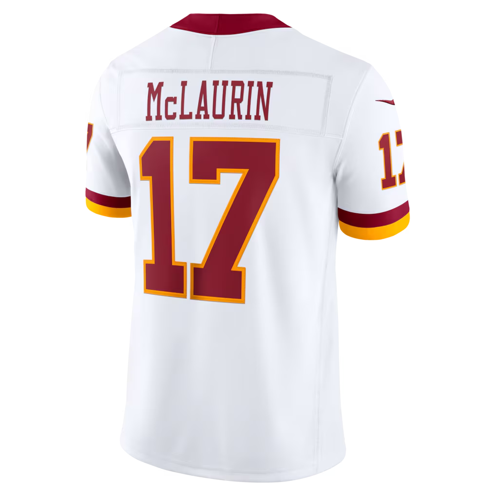 Fenge W.Commanders #17 Terry McLaurin White Vapor F.U.S.E. Stitched Limited Jerseys