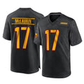 Fenge W.Commanders #17 Terry Mclaurin Player Black Home Game Stitched Jerseys