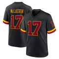 Fenge W.Commanders #17 Terry Mclaurin Player Black Limited Home Game Stitched Jerseys