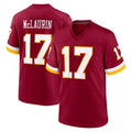 Fenge W.Commanders #17 Terry Mclaurin Player Burgundy Game Home Stitched Jerseys