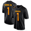 Fenge W.Commanders #1 Deebo Samuel Sr Player Black Fashion Game Football Jerseys