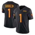 Fenge W.Commanders #1 Deebo Samuel Sr Player Black Vapor F.U.S.E. Limited Football Jerseys
