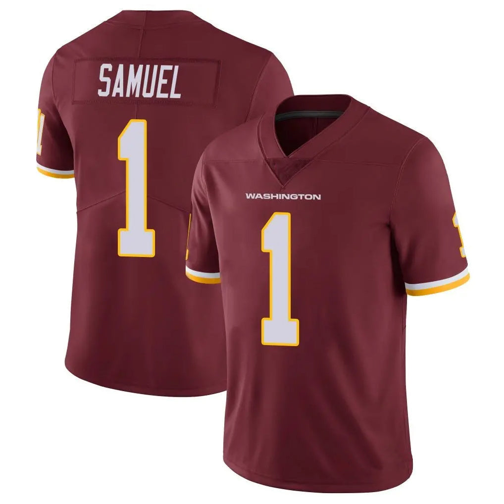 Fenge W.Commanders #1 Deebo Samuel Sr Player Burgundy Vapor Limited Stitched Jerseys