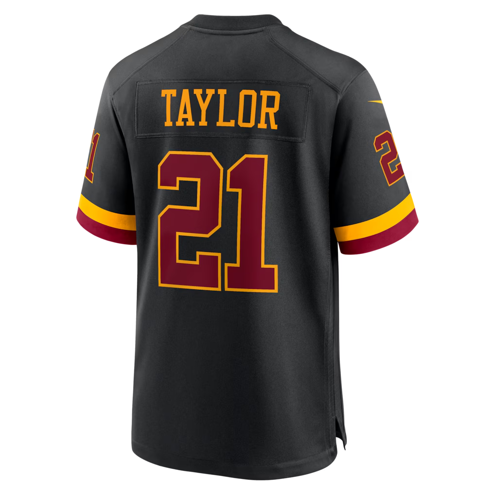 Fenge W.Commanders #21 Sean Taylor Black Hail Raiser Alternate Retired Player Game Stitched Jerseys
