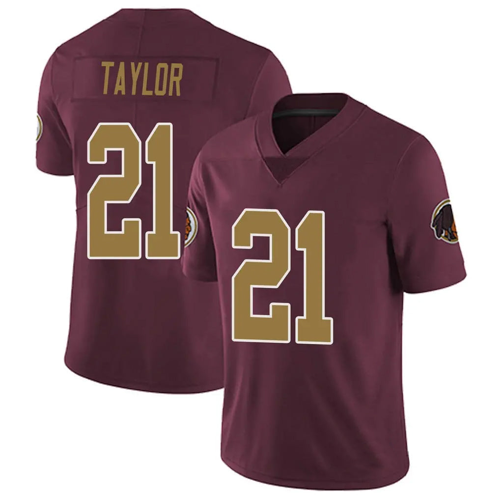 Fenge W.Commanders #21 Sean Taylor Player Burgundy Vapor Untouchable Limited Stitched Jerseys