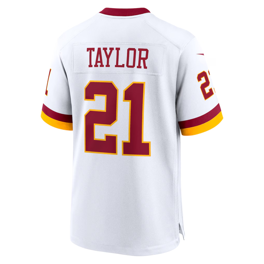 Fenge W.Commanders #21 Sean Taylor White Game Super Bowl Era Stitched Jerseys